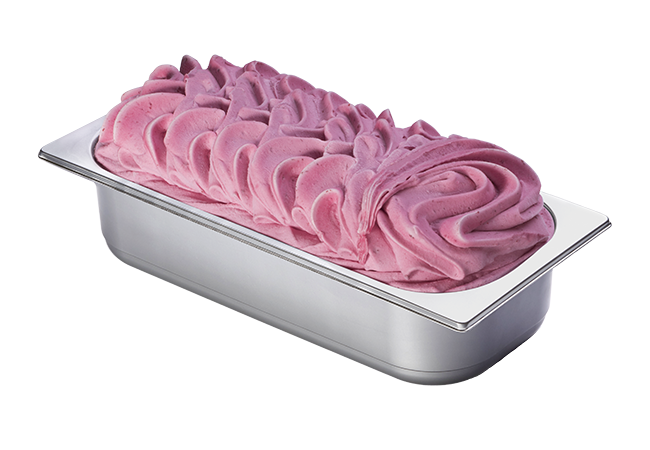 Bruno Gelato 4600ml dekorierte Eisschale mit Kirsche Geschmack
