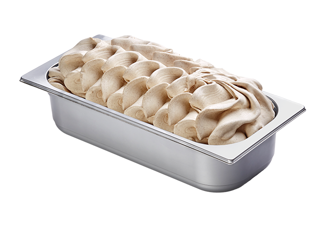 Bruno Gelato 4600ml dekorierte Eisschale mit Zimt Geschmack