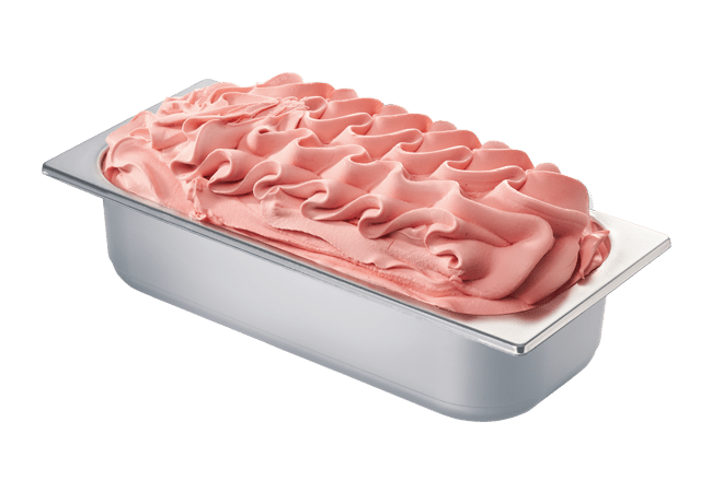 Bruno Gelato 4600ml dekorierte Eisschale mit Wassermelone Geschmack