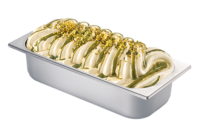 Bruno Gelato 4600ml dekorierte Eisschale mit Baklava Geschmack