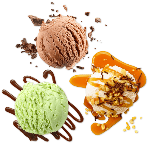 Bruno Gelato – Das Eis für Profis: Eisspezialitäten in Schokolade, Pistazie und Karamell-Vanille